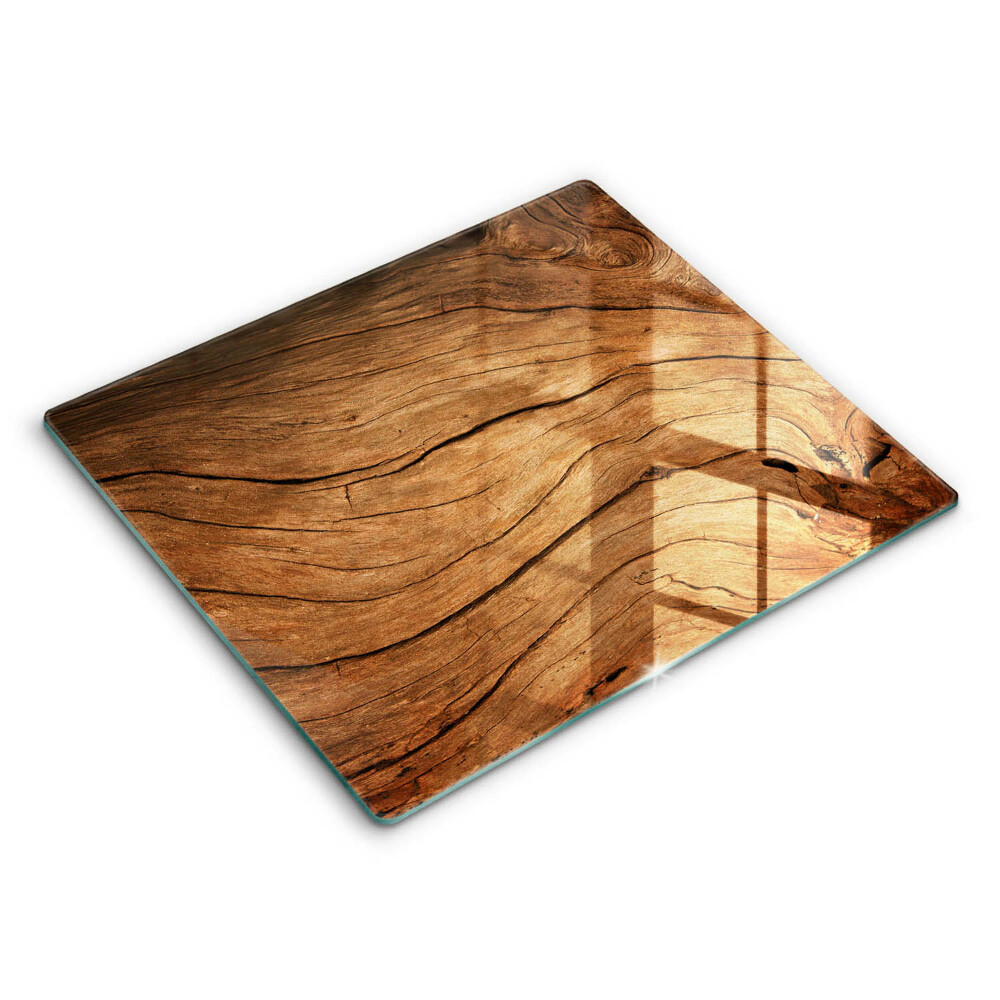 Chopping board glass Wood board texture