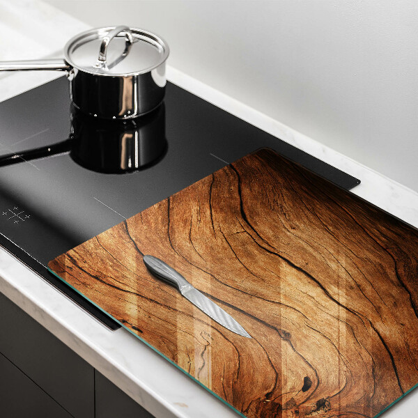 Chopping board glass Wood board texture