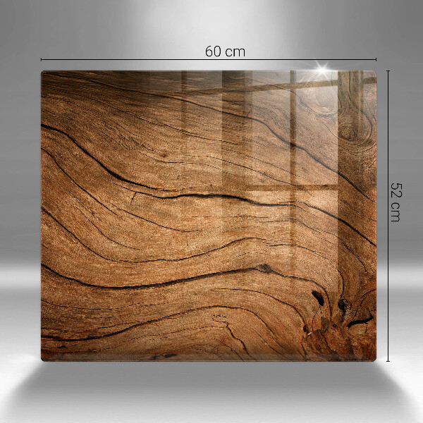 Chopping board glass Wood board texture