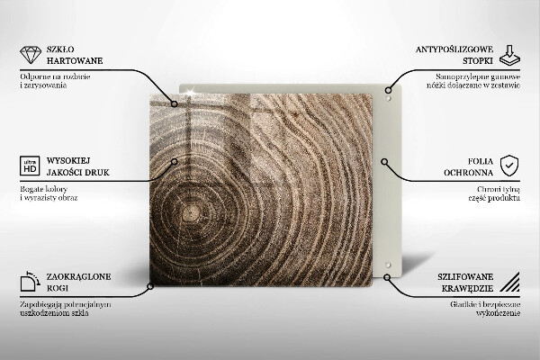 Kitchen worktop protector Wood grain