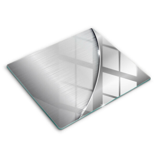 Chopping board glass Metal shapes