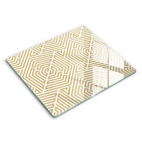 Kitchen worktop protector Geometric lines