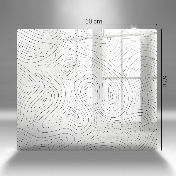 Kitchen worktop protector Abstraction shapes