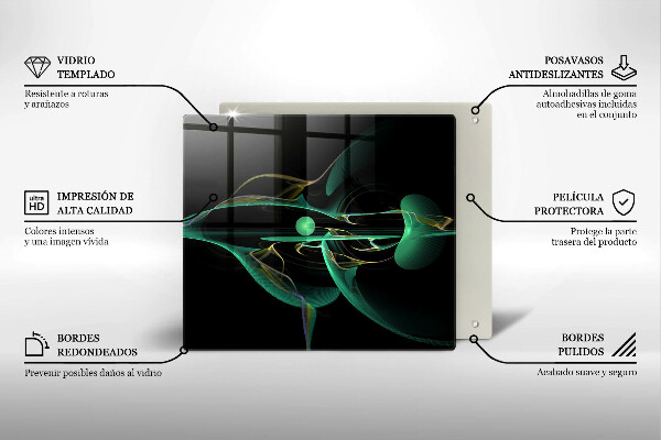 Kitchen worktop protector Modern abstraction