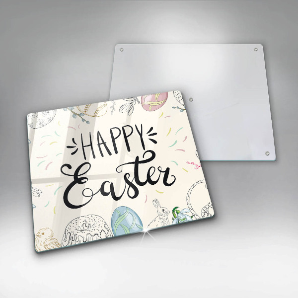 Kitchen worktop protector Happy Easter