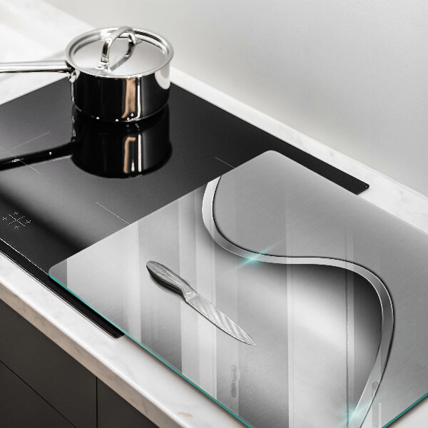 Glass worktop saver Metal abstraction