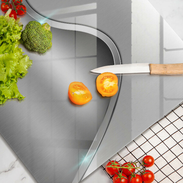 Glass worktop saver Metal abstraction