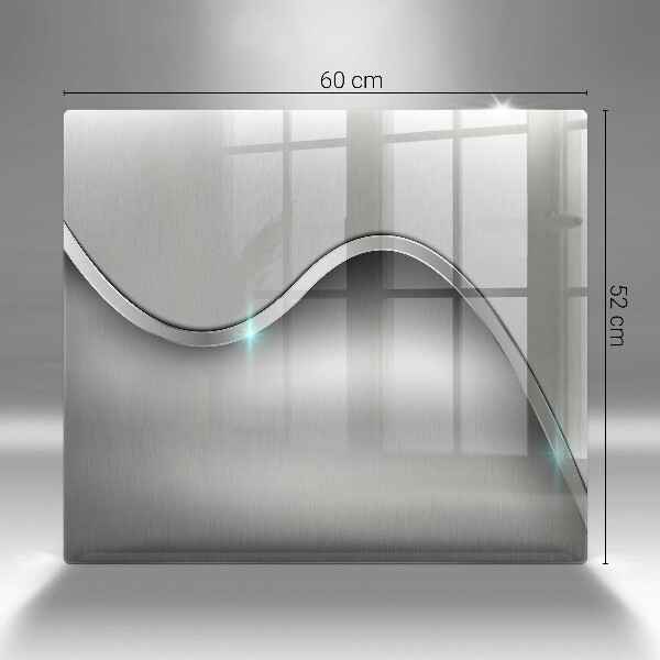 Glass worktop saver Metal abstraction