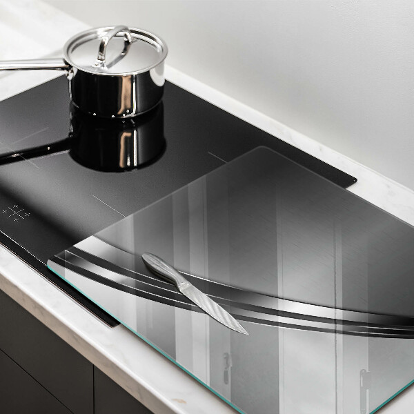 Glass worktop saver Metal abstraction