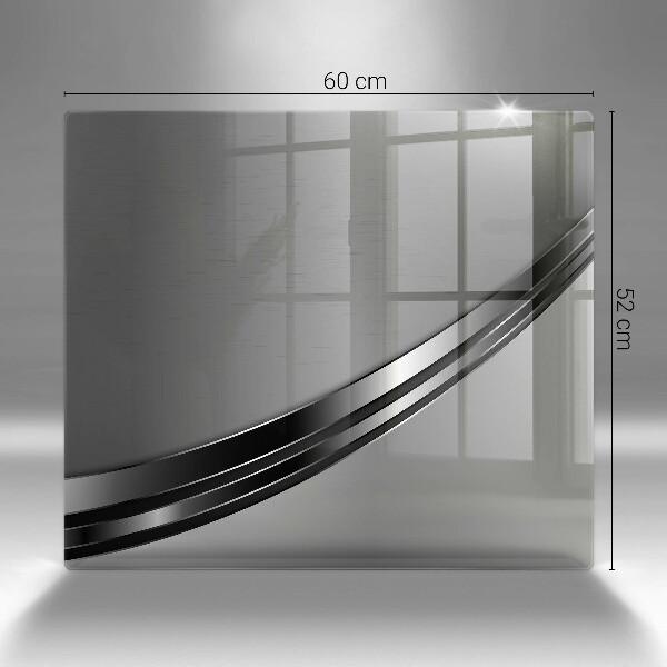 Glass worktop saver Metal abstraction