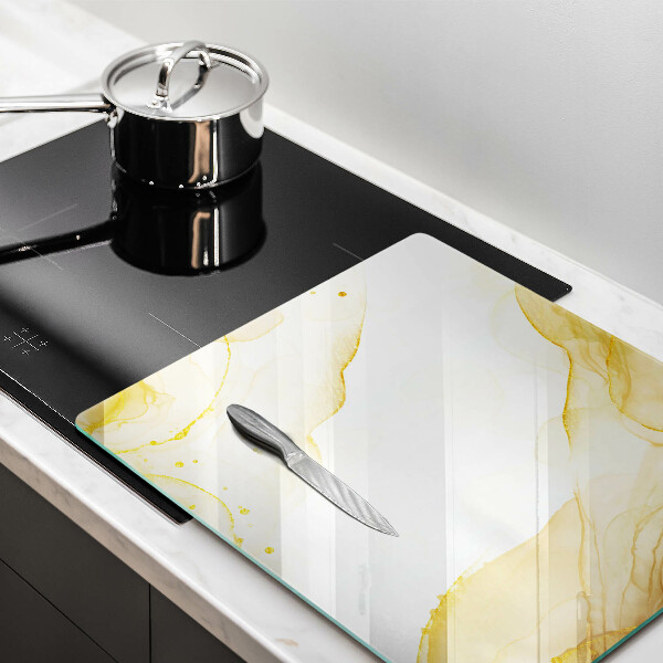 Kitchen worktop protector Golden abstraction