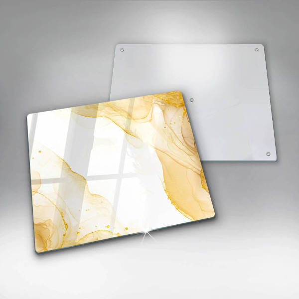 Kitchen worktop protector Golden abstraction