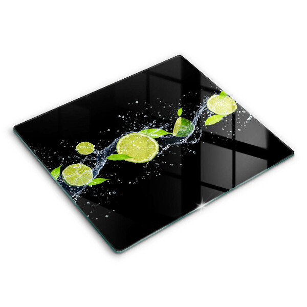 Kitchen worktop protector Lime mint water