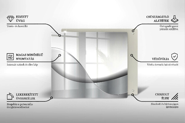 Kitchen worktop protector Abstraction Design lines