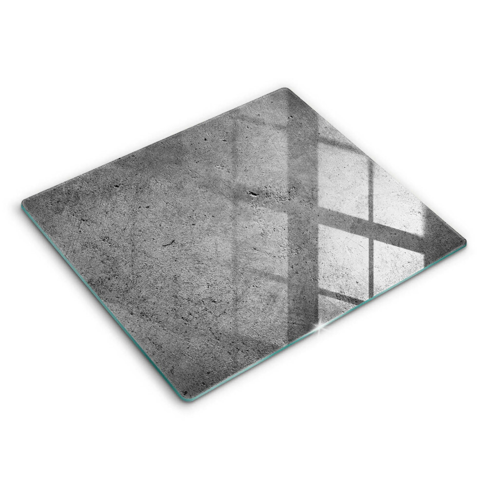Glass worktop saver Concrete stone texture