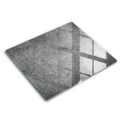 Glass worktop saver Concrete stone texture