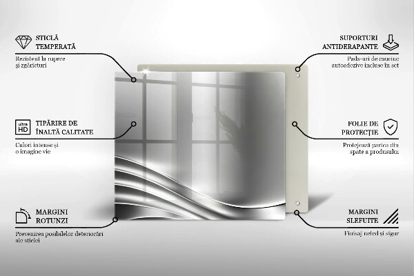 Kitchen worktop protector Metal structure