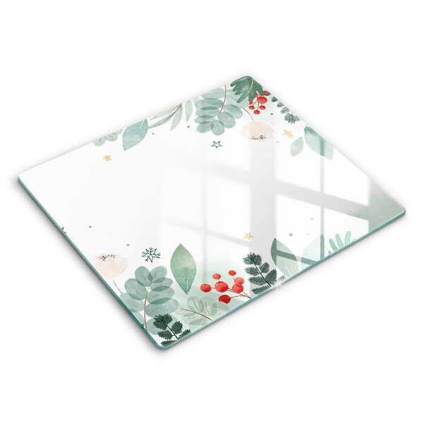 Kitchen worktop protector Watercolors leaves