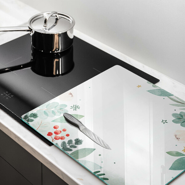 Kitchen worktop protector Watercolors leaves