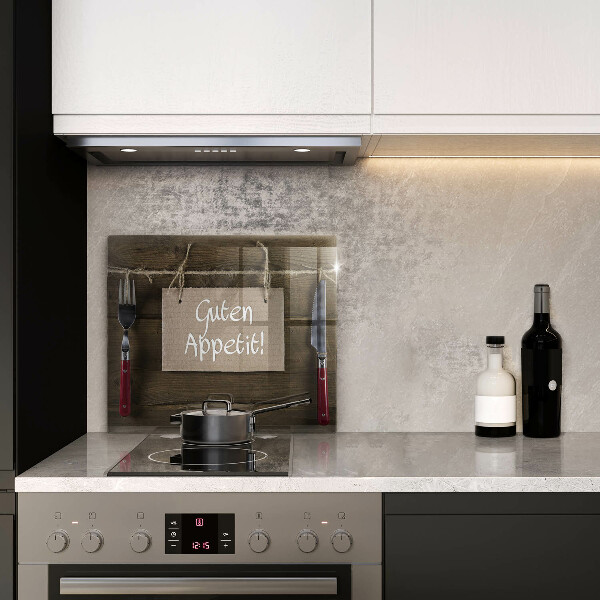 Kitchen worktop protector GUTEN APETIT inscription boards