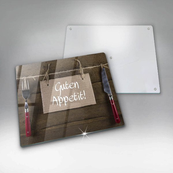 Kitchen worktop protector GUTEN APETIT inscription boards