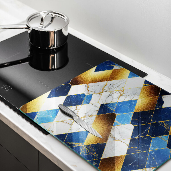 Chopping board Golden Rombs Marble