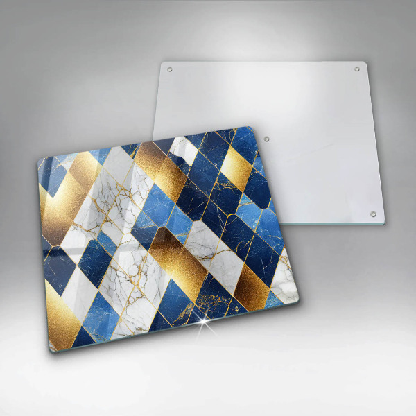 Chopping board Golden Rombs Marble