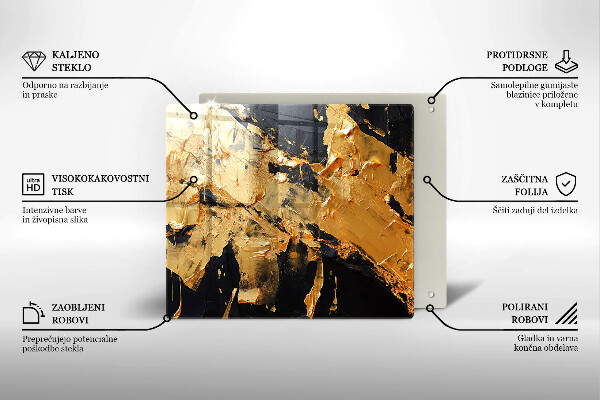 Chopping board Elegant paint texture