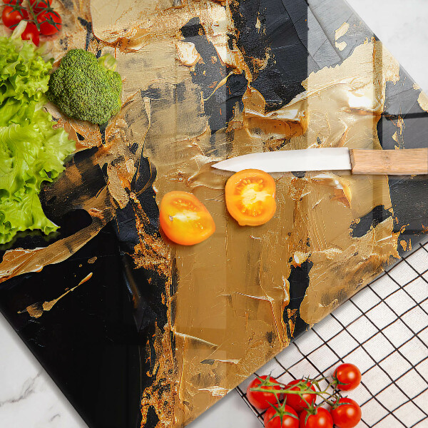 Chopping board Elegant paint texture