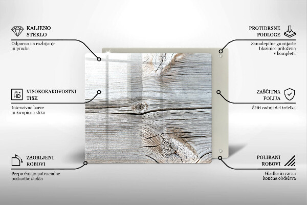 Chopping board Bright wood structure