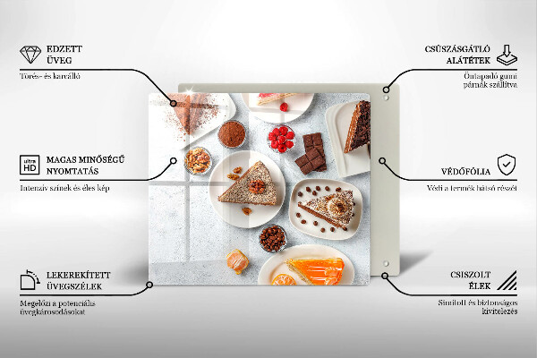 Chopping board Cake sweets