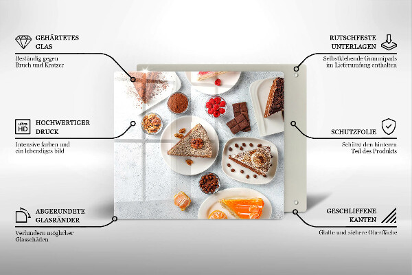 Chopping board Cake sweets