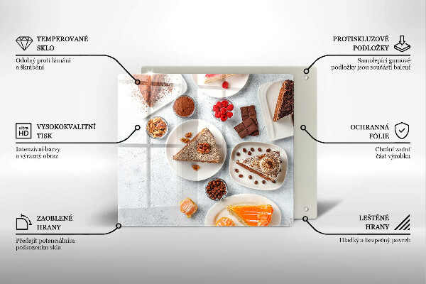 Chopping board Cake sweets