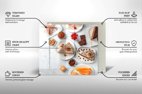 Chopping board Cake sweets