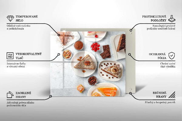 Chopping board Cake sweets