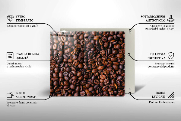 Chopping board Coffee beans