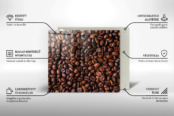 Chopping board Coffee beans