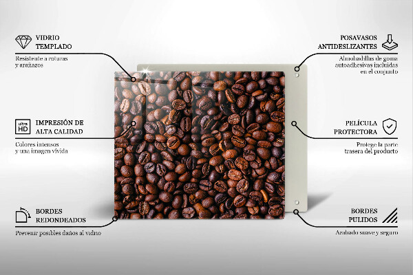 Chopping board Coffee beans