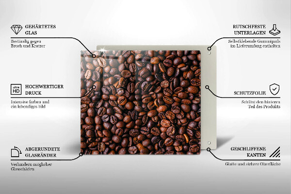 Chopping board Coffee beans