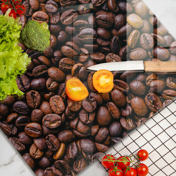 Chopping board Coffee beans