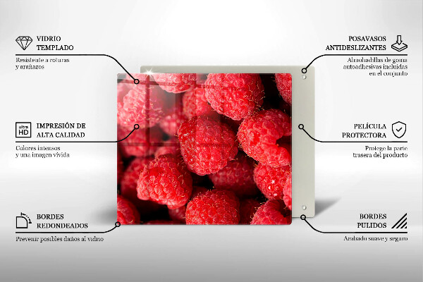 Chopping board Raspberry fruit