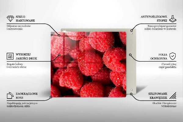 Chopping board Raspberry fruit