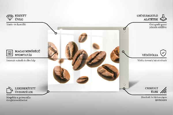 Chopping board Coffee beans