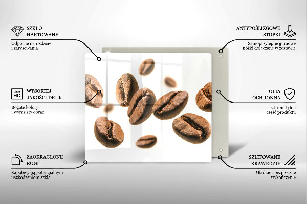 Chopping board Coffee beans