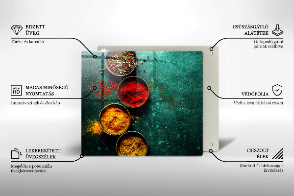 Chopping board Oriental spices