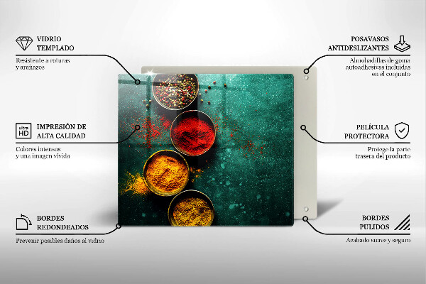 Chopping board Oriental spices