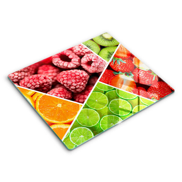 Chopping board Colorful fruit