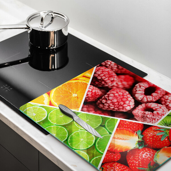 Chopping board Colorful fruit