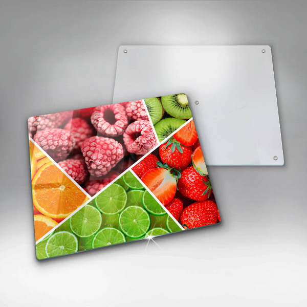 Chopping board Colorful fruit