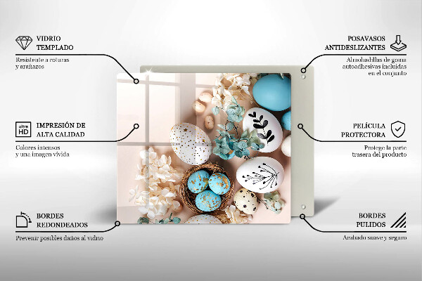 Chopping board Easter decorations